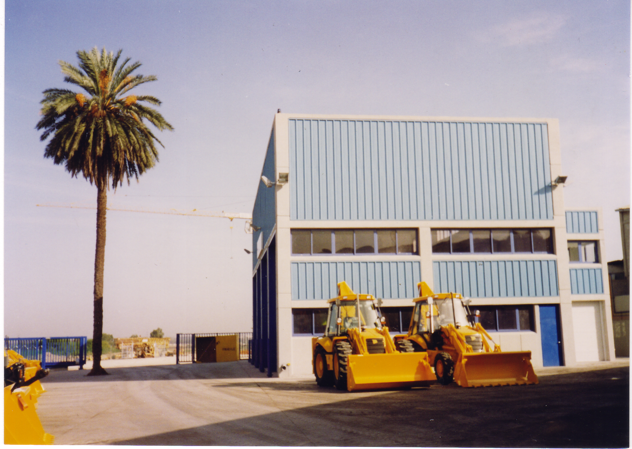 the first logistic center in Kiryat-Arye, Petah-Tikva
